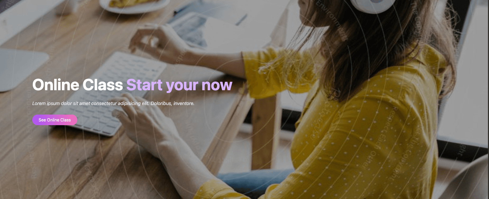Online Class Website