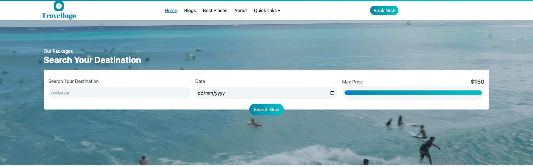 Tour & Travel Website